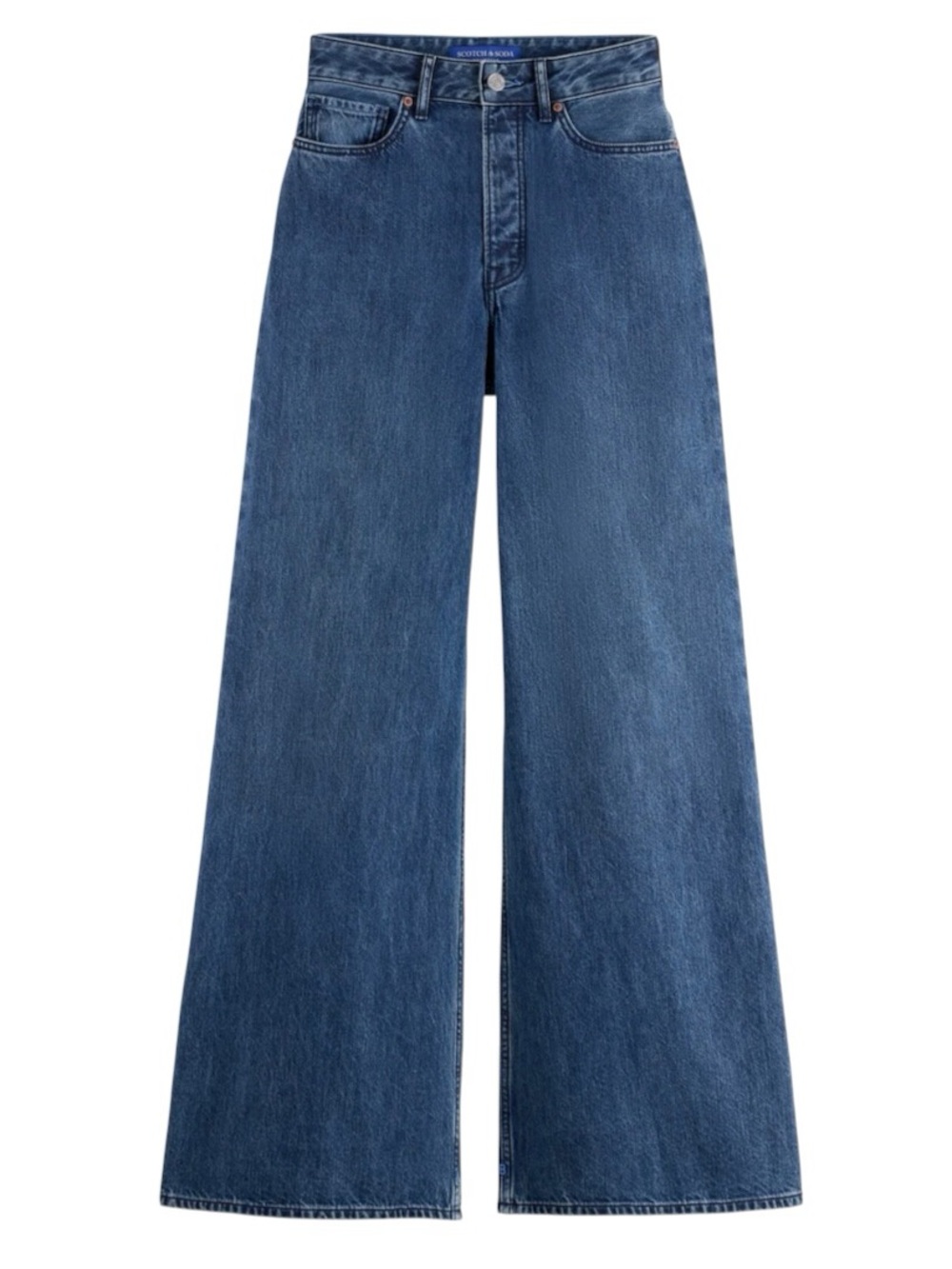 Scotch & Soda The Wave Wide Leg Jeans 30 Highest Rise High Waist NWT